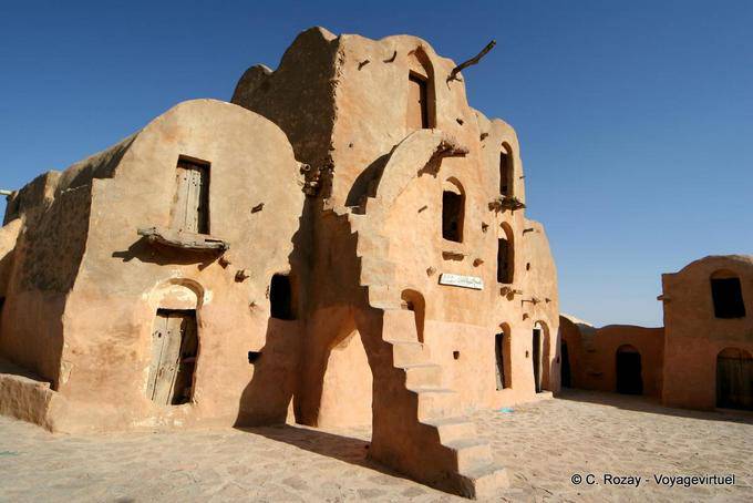 Ksar Ouled Soltane, autre vue de El Galaat - Tunisie