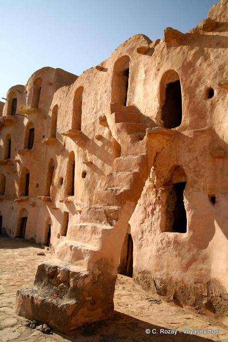 Typicité du ksar berbère, Ouled Soltane - Tunisie