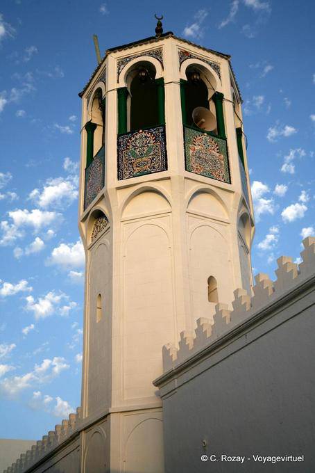 Minaret mosquée Hadj Mustapha Hamza, Mahdia - Tunisie