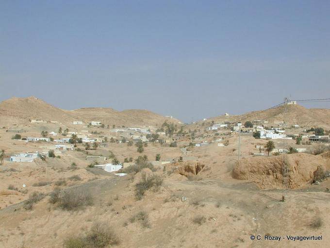 Panorama village Matmata - Tunisie