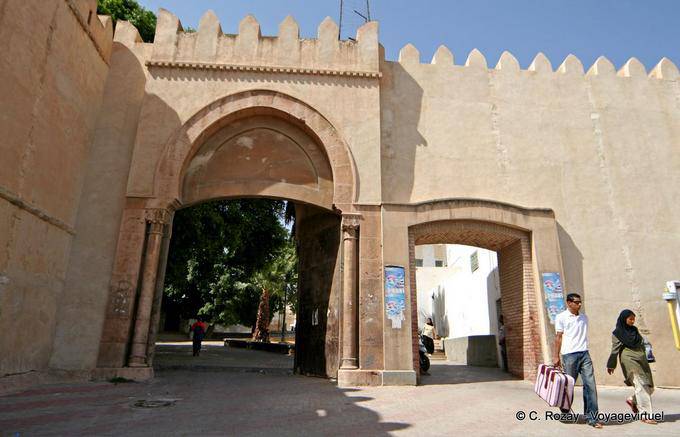 Double porte de Beb El Kasba, Sfax - Tunisie