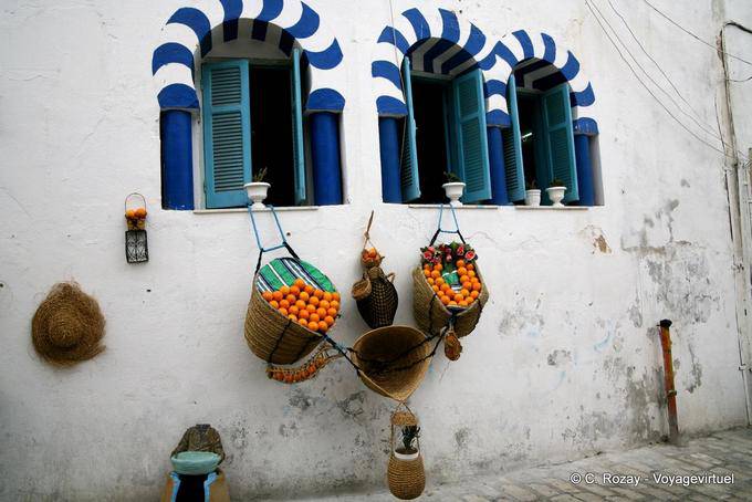 Maison des oranges, médina de Sousse - Tunisie