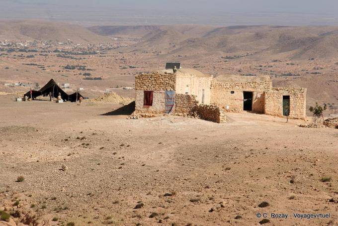 Campement bédouin, Toujane - Tunisie