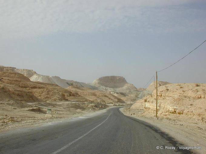 Route vers Gafsa - Tunisie