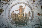 Triomphe de Neptune, mosaïque, salle de Dougga, Bardo Museum, Tunisie.