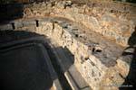 Dougga, les latrines des thermes du Cyclope, Tunisie.