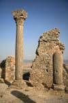 Dougga, vestiges du Temple Concordia, Tunisie.