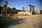 Dougga, le Temple de Junon Caelestis, Tunisie.