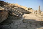 Dougga, l'auditorium ou théâtre culturel, Tunisie.