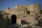 Dougga, les thermes Liciniens en gros plan, Tunisie.