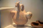 Musée archéologique de Kerkouane, pot d'eau en forme de chameau, Tunisie.