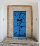 Sidi Bou Said, Typique Cadre de porte ancien, Tunisie.