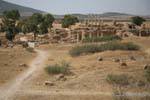 Thuburbo Majus, vue du Forum et Capitole, Tunisie.