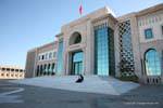 Façade du siège de la municipalité de Tunis, Tunisie.