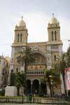 Cathédrale Saint-Vincent-de-Paul, Tunis, Tunisie.
