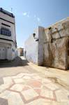 Kairouan, place étoilée dans les ruelles, Tunisie.