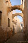 Arcades, Kairouan, Tunisie.