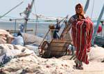 Costume traditionnel, El Attaya, Kerkennah, Tunisie.