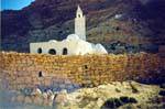 Mosquée, Ksar Chenini, Tunisie.