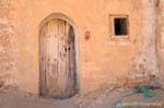 Porte, Ksar Douirat, Tunisie.
