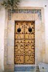 Signes de porte Sousse médina, Tunisie.