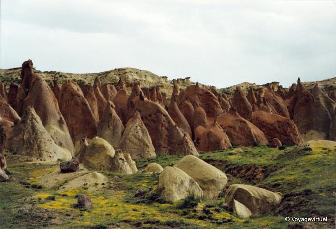 Couleurs de l'érosion, Cappadoce - Turquie