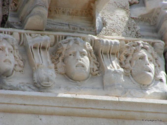 Temple romain de Dionysos, Sidé - Turquie