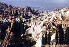 Délire d'un paysage de Cappadoce, Uçhisar, Turquie.