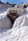 Pamukkale, tufière immaculée, Turquie.
