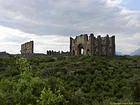 Ruines de la basilique d'Aspendos, Turquie.