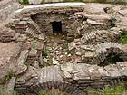 Site de Pergé, conservation des thermes, Turquie.