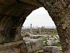 L'agora, vue particulière, Pergé, Turquie.