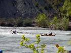 Raft et canoe-kayak à Kestros, Turquie.