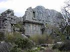 Vue du gymnasium, Termessos cité Psidienne, Turquie.