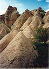 Mamelons vers Gorëme, Cappadoce, Turquie.