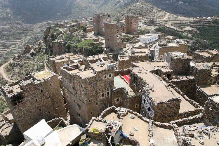 Vue sur Hajjarah depuis la terrasse de la plus haute maison
Mots-clés: Al-Hajjarah