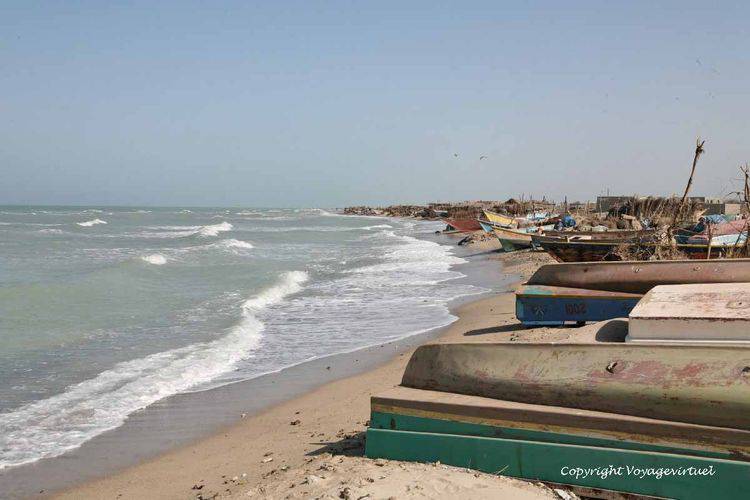 La plage des pêcheurs, bateaux en attente
Mots-clés: boutre Khokhah Tihama