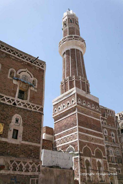 Superbe minaret
Mots-clés: Sanaa minaret