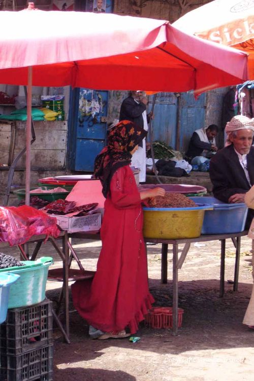 Couleurs du marché
Mots-clés: Shibam-du-nord