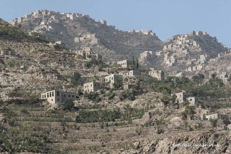 Vue sur une partie du djebel Saber (Taïz)
Mots-clés: djebel-Saber